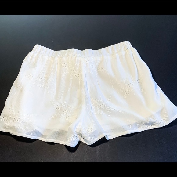 Gianni Bini Embroidered cotton gauze Skirt/ Skort - Picture 6 of 11